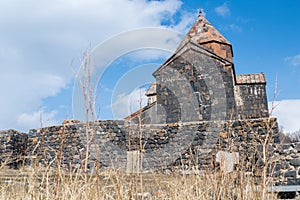 Scenic View of Sevanavank, Armenia photo